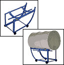 Morse 55 Gallon (208 liter) Drum Cart