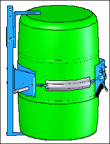  Rimless Plastic Drum