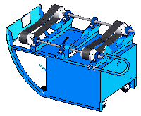 morse belted drum rollers