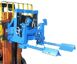 Forklift Mounted Drum Rackers