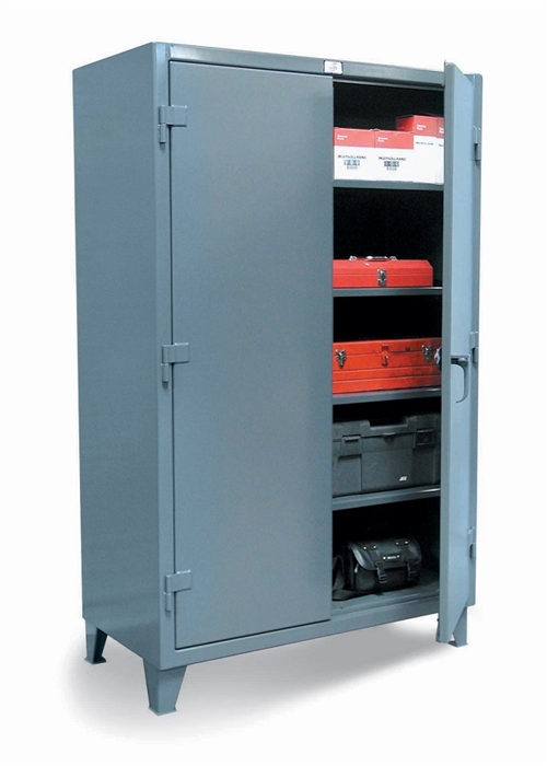 Strong Hold Industrial Cabinets from Essex Drum Handling  Strong Hold's  1,900 lbs Capacity Floor Model Industrial Storage Cabinets are built for  rough and tough industrial storage needs. Get Heavy Duty Metal